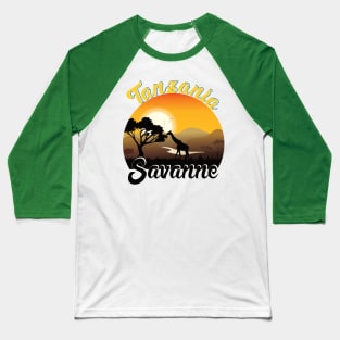 Tanzania Savanne with cool animals Baseball T-Shirt